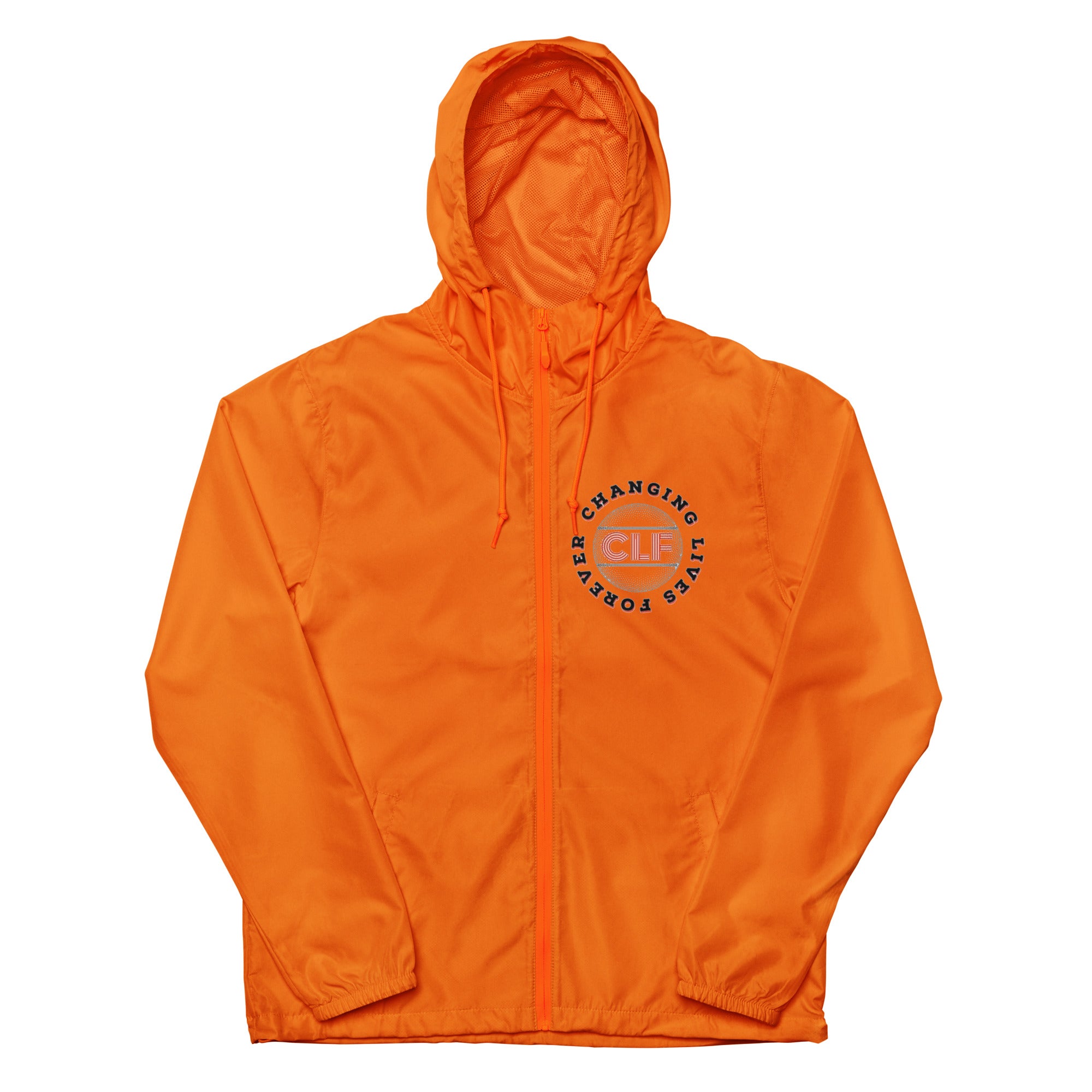 lightweight zip up windbreaker